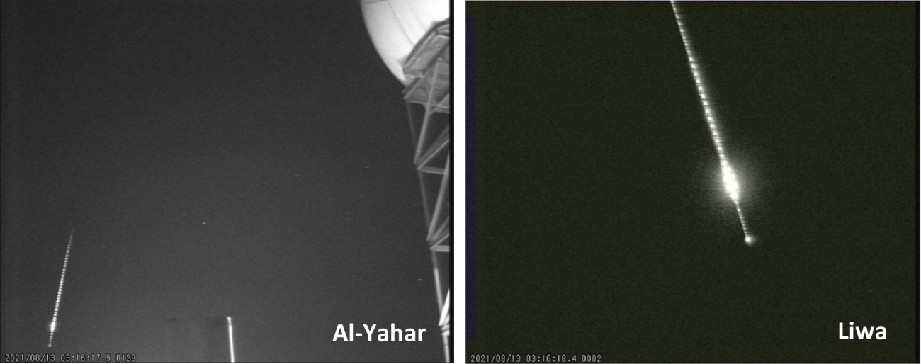 UAEMMN Perseids Meteor Shower 2021 Peak Observations