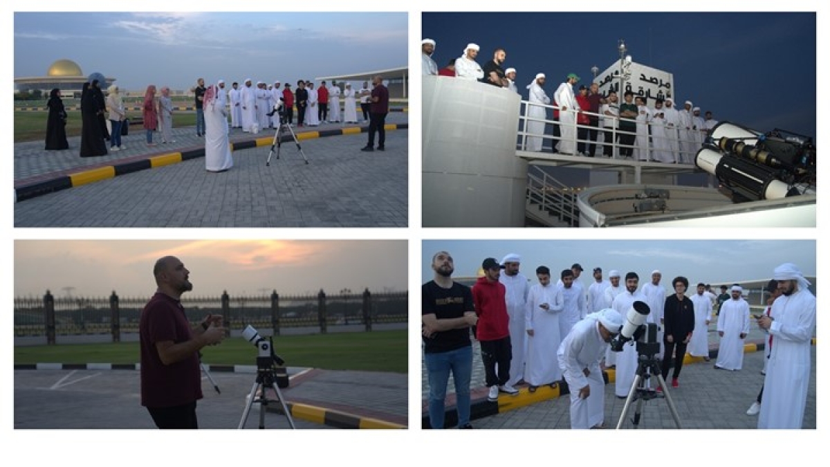 Ajman University Students Visit the Sharjah Optical Observatory