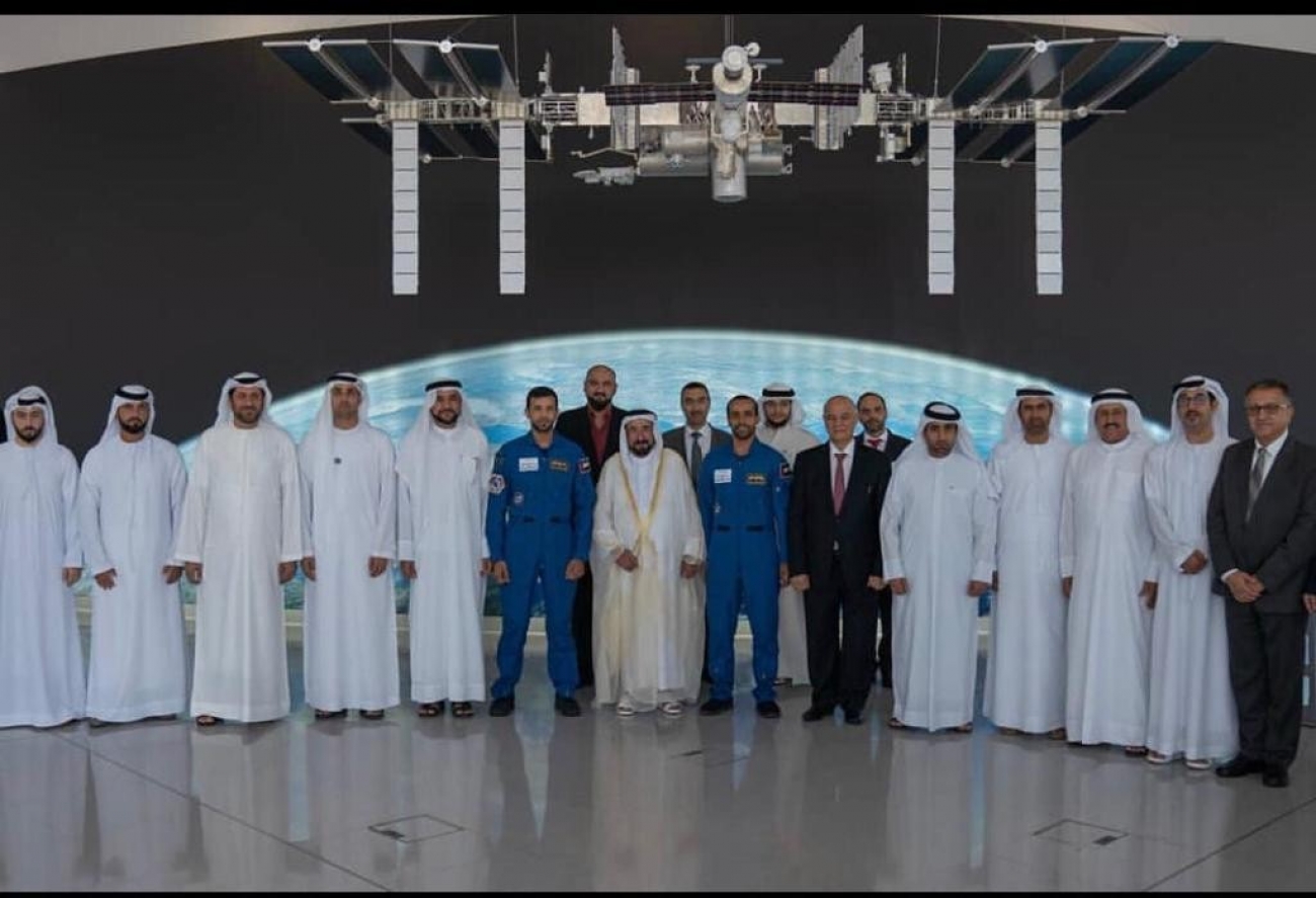 UAE Astronauts Visit SAASST