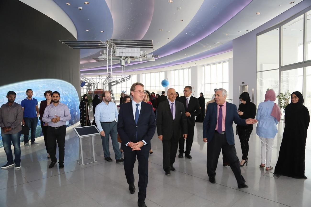 Mr. Ludovic Pouille, French Ambassador to the UAE, visits SCASS